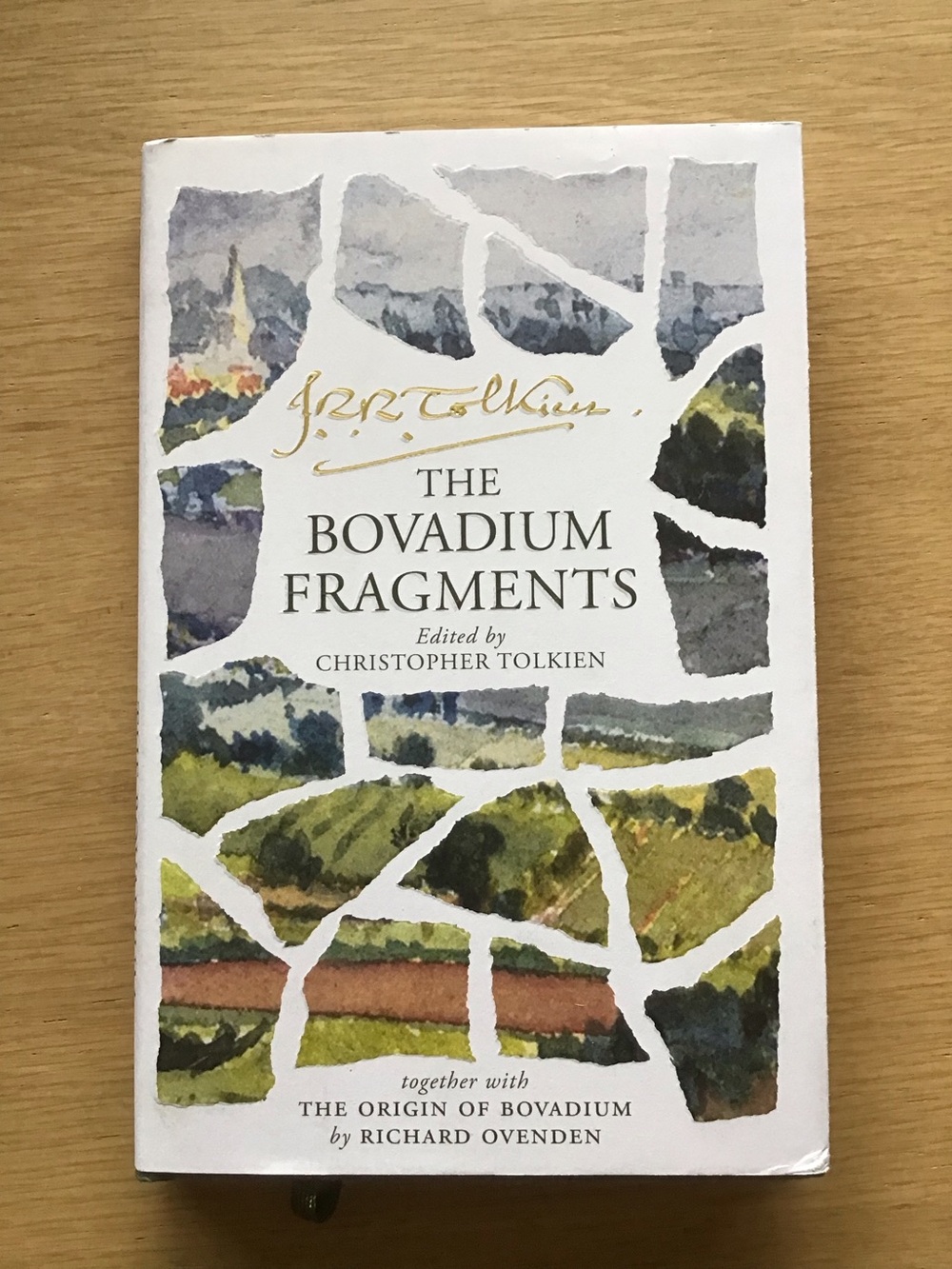 JRR Tolkien The Bovadium Fragments Together With the Origin of Bovadium